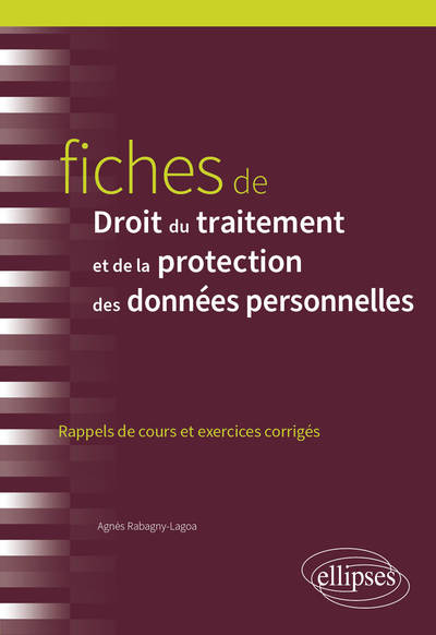 Picture of Fiches de Droit du traitement et de la protection des données personnelles