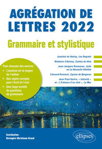 Picture of Grammaire et stylistique - Agrégation de lettres 2022
