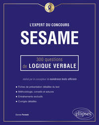 Picture of L'Expert du concours SESAME - 300 questions de logique verbale