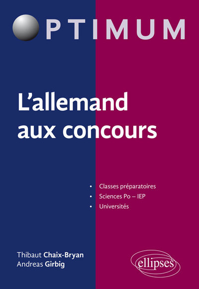 Image de L'allemand aux concours