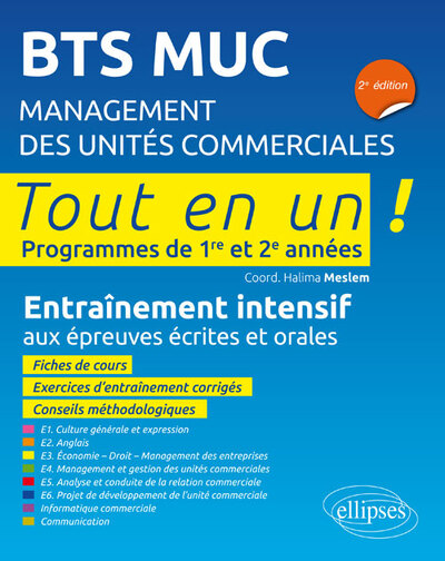 Picture of BTS MUC (Management des unités commerciales) - 2e édition