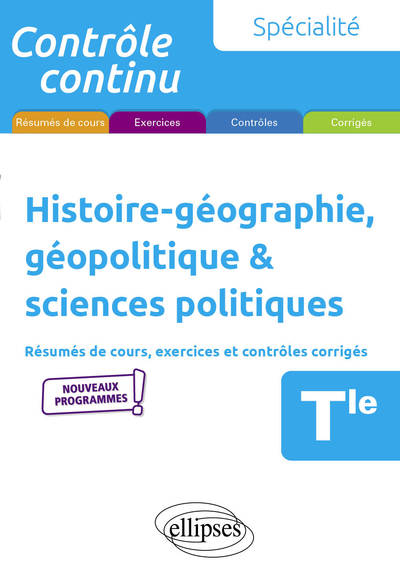 Picture of Spécialité Histoire-géographie, géopolitique & sciences politiques - Terminale - Nouveaux programmes