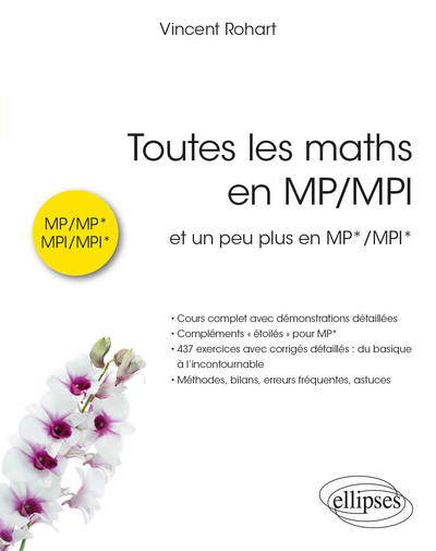 Picture of Toutes les maths en MP/MPI