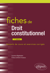 Picture of Fiches de droit constitutionnel