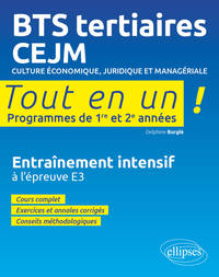 Picture of BTS tertiaires - CEJM - Culture économique, juridique et managériale