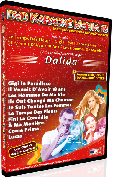 Picture of DVD KARAOKE MANIA 13 : DALIDA