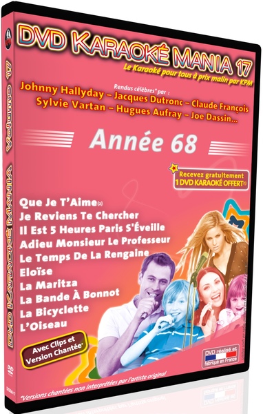 Picture of DVD KARAOKE MANIA 17 : ANNEE 68