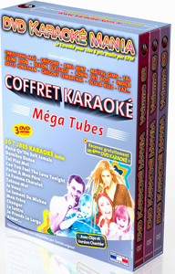 Image de COFFRET 3 DVD KARAOKE MANIA  MEGA TUBES