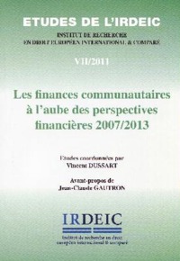 Picture of les finances communautaires a l aube des perspectives financieres 2007/2013