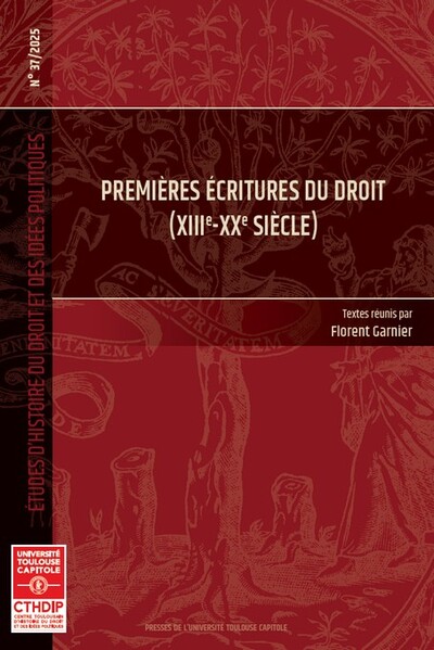 Image de Premières écritures du droit (XIIIe-XXe siècle)