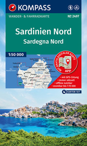 Picture of 2497 SARDENIEN NORD (SET 4 CARTES) SARDAIGNE NORD