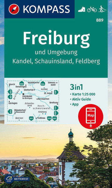 Image de 889 FREIBURG UND UMGEBUNG KANDEL SCHAUINSLAND FELDBERG