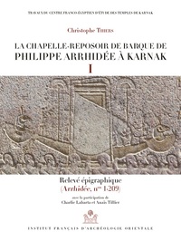 Picture of La chapelle-reposoir de barque de philippe arrhidée à karnak i et ii