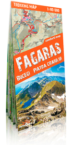 Image de Fagaras, Bucegi, Piatra Craiului 1/80.000