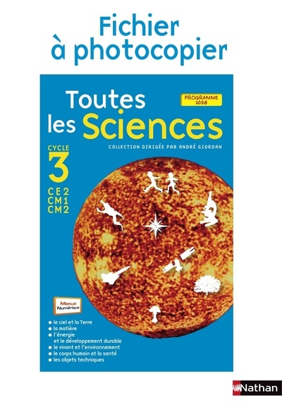 Image de Toutes les sciences - guide pédagogique - Cycle 3