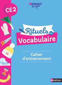 Picture of Apprentilangue - Rituels de vocabulaire CE2 - Cahier d'entrainement