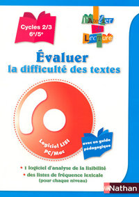 Picture of EVALUER LA DIFFICULTE DES TEXTES