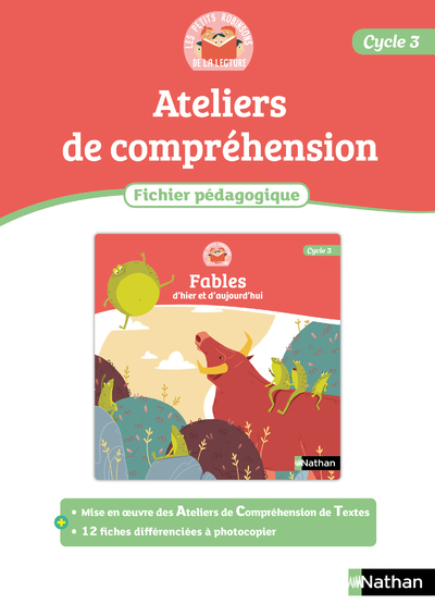 Image de Les Petits Robinson de la lecture - Fichier pédagogique 3 - Les Fables - Cycle 3