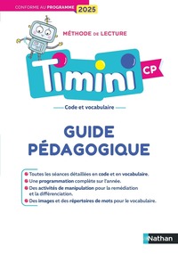 Picture of Timini CP - Guide pédagogique