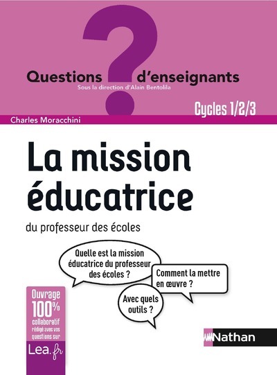 Picture of La mission éducatrice du professeur des écoles - Cycles 1/2/3
