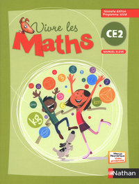 Image de VIVRE LES MATHS 2009 CE2 MANUEL
