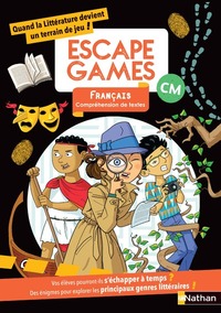 Picture of Escape Games français - Compréhension de textes CM