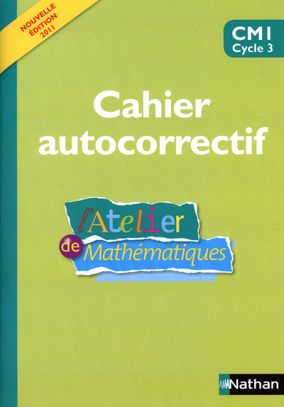 Image de L'Atelier de Mathématiques - Autocorrectif - CM1