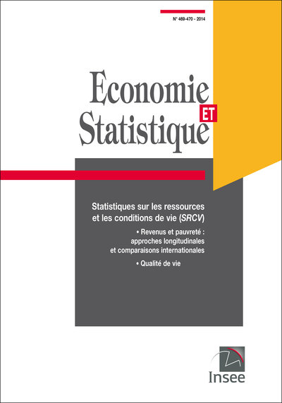 Image de Économie & statistique N°469-470