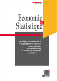 Image de Économie & statistique N°469-470