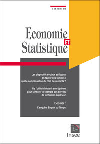 Image de Économie et statistique N° 478-479-480