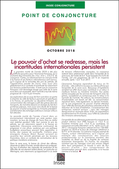 Image de POINT DE CONJONCTURE Octobre 2018