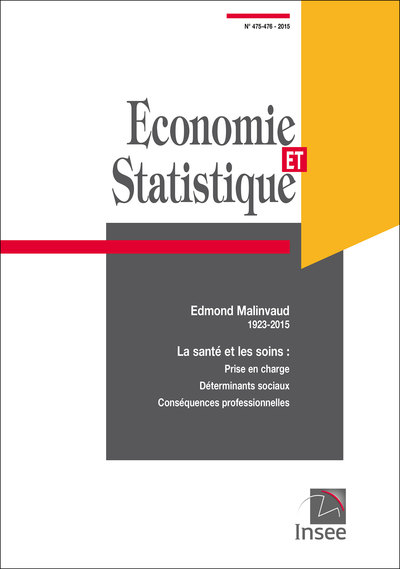 Image de Economie et Statistique N°475-476