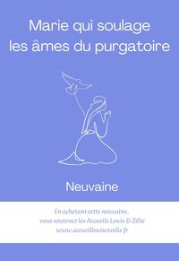 Image de Marie qui soulage les âmes du purgatoire