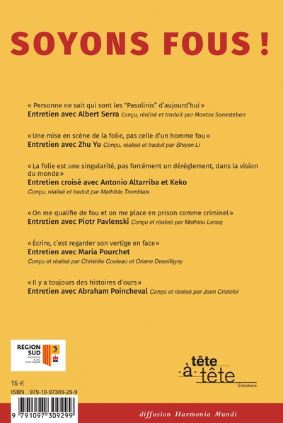 Image de Tête à tête 10 - Soyons fous !