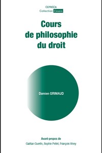Picture of Cours de philosophie du droit