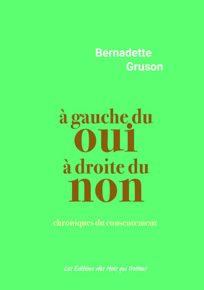 Image de A GAUCHE DU OUI A DROITE DU NON