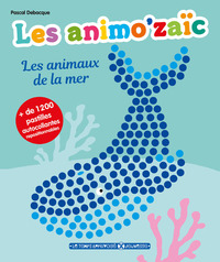 Image de Les animo'zaïc - Les animaux de la mer + de 1200 pastilles autocollantes repositionnables
