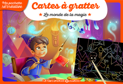 Image de Cartes à gratter - Le monde de la magie