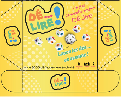 Picture of DÉ-LIRE, Lance les dés... et assume !Un jeu complètement Dé...lire