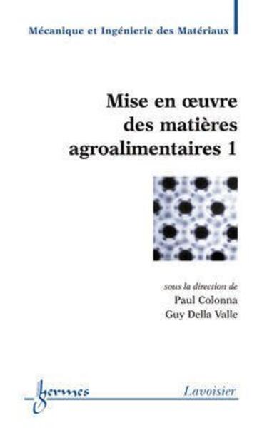 Picture of Mise en oeuvre des matières agroalimentaires 1