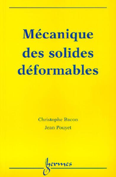Picture of Mécanique des solides déformables