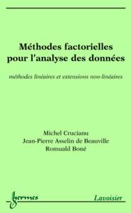 Picture of Méthodes factorielles pour l'analyse des données : méthodes linéaires et extensions non-linéaires