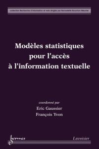 Image de Modèles statistiques pour l'accès à l' information textuelle