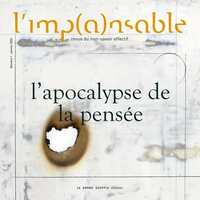 Picture of L'APOCALYPSE DE LA PENSEE