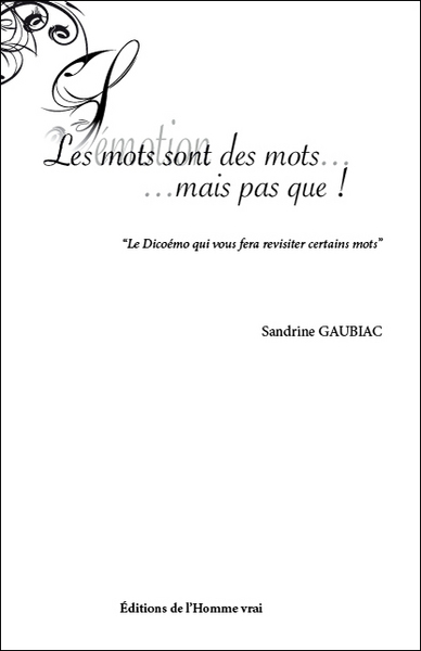Picture of Les mots sont des mots... mais pas que !