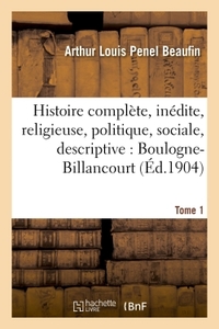 Picture of Histoire complète et inédite, religieuse, politique, sociale et descriptive de