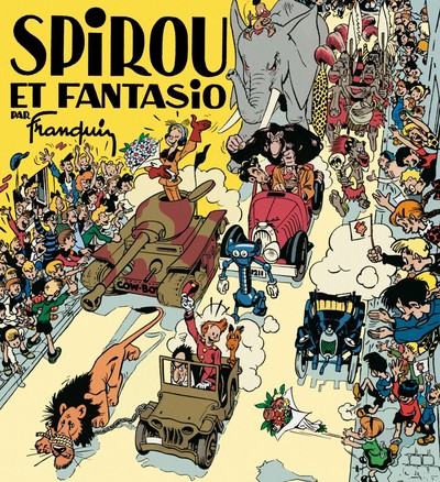 Image de Spirou et Fantasio par Franquin (fac-similé édition 1948) - Tome 1 - Spirou et Fantasio par Franquin