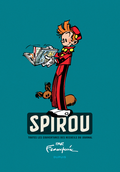 Image de Franquin Patrimoine - Tome 0 - Toutes les couvertures des recueils du Journal de Spirou par Franquin