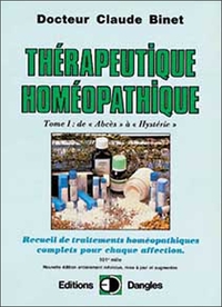 Image de Thérapeutique homéopathique T.1