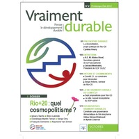 Picture of Vraiment durable N2. Rio+20 : quel cosmopolitisme ?